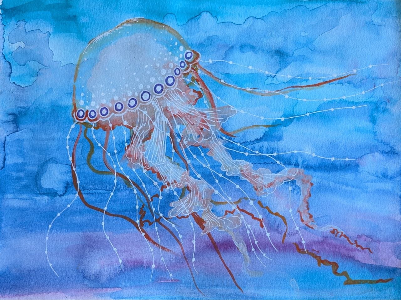 PRINT of Jellyfish | Jake Snow Art