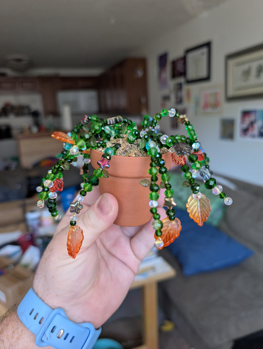Beaded plant